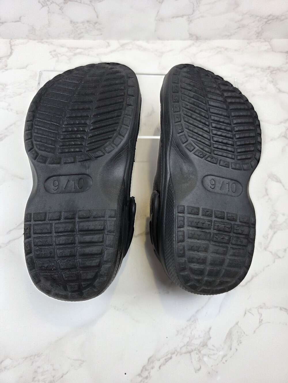 Kids Black Comfort Clog Shoes For Boys (B26) - Picture 2 of 5